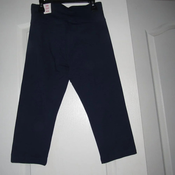 NWT JUSTICE Crop Blue Pull-On Pants Kids Size 18/20 - Picture 2 of 4